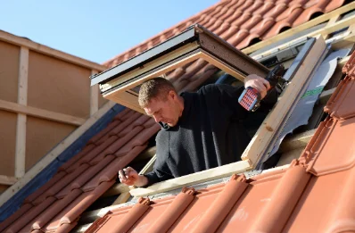 Pose de fenêtres de toit Velux aux Ventes